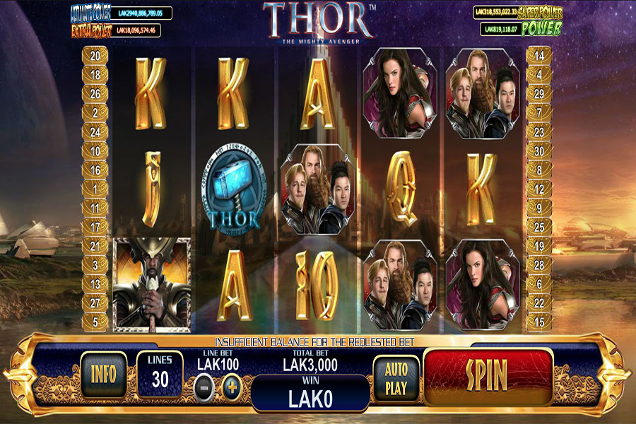 slot thor thor