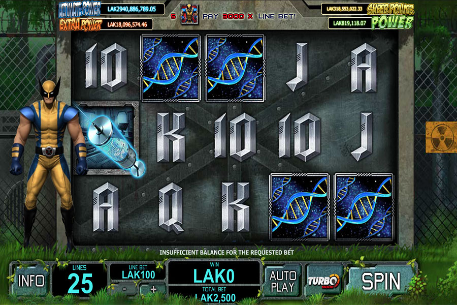 slot wolverine wolverine